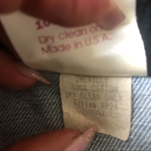 Romeo Romeo denim jean knit jacket S - Picture 10 of 10